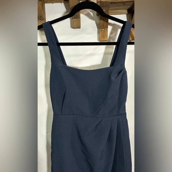 NWT Keepsake Sidney Midnight Navy Blue Midi Dress XS - Picture 7 of 13